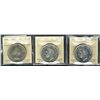 Image 1 : 1950 $1 SWL, 1955 Arnp w/DB & 1951 SWL all ICCS MS62. Lot of 3 coins.