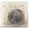 Image 1 : 1954 $1 ICCS PL65 Cameo.