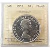 Image 1 : 1957 $1 ICCS PL66.