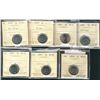 Image 1 : 2003P 5¢ NE, 2005P VF Day, 2006, 2006 Logo, 2006P, 2008 all MS65 & 2007 MS66. Lot of 7 coins all ICC