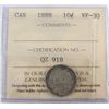 Image 1 : 1888 10¢ ICCS VF30.