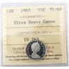 Image 1 : 1965 10¢ ICCS PL66 Ultra Heavy Cameo.