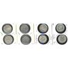 Image 1 : 1916 25¢, 1917, 1919, & 1928. Lot of 4 coins all strong VF+++ or better.