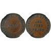 Image 1 : NF-4 1860 Newfoundland Token NGC XF details. Designated with obv scratches.