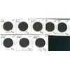 Image 1 : WE-1, WE-2A1, WE-2A2, WE-2B, WE-8A4, WE-11A1, WE-11A6 & WE-11D2 all VF. Lot of 8 tokens. (PBBC).