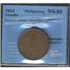 Image 1 : CH#PC-3 BR:529 CCCS MS60BN.  Issued 1852.