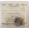 Image 1 : 1903 10¢ ICCS EF40.