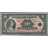 Image 1 : 1935 $20 BC-10 #F020115 PMG AU55EPQ. Strong and clean colours. So bright and attractive. Worth a pre