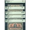Image 1 : 1937 $2 BC-22b, $5 BC-23c, $10 BC-24b, $20 BC-25b & $100 BC-27c all PCGS AU53. Lot of 5 notes.