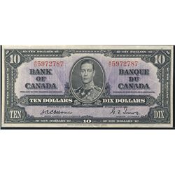 1937 $10 BC-24a #AD5972787. Original EF.