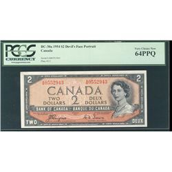 1954 $2 BC-30a #AB0552943 PCGS CH UNC64PPQ.