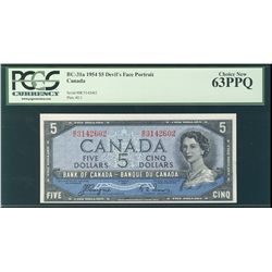 1954 $5 BC-31a #BC3142602 PCGS CH UNC63PPQ.