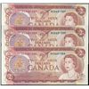 Image 1 : 1974 $2 BC-47aT #RS0651205/206/207 PMG Gem UNC66EPQ. Lot of 3 consecutive notes.