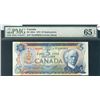 Image 1 : 1972 $5 BC-48bA #*SL2280043 PMG Gem UNC65EPQ.