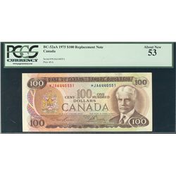 1975 $100 BC-52aA #*JA6440551 PCGS AU53.