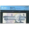 Image 1 : 1986 $5 BC-56cA #FNX8302343 CCCS AU50.