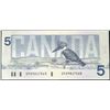 Image 1 : 1986 $5 BC-56cA #GPH9827565 Insert CCCS Gem UNC65.