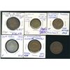Image 1 : Tokens, small lot including 1822 Anchor $_ 2/1, Br:574 Gnaedinger, R. Sharpley Jewellery & Watchmake