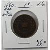 Image 1 : Nfld 1880 1¢ Nar 0 VG8. (PBA).