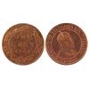 Image 1 : 1908 1¢ ICCS MS65. Flashy 95% crisp red coin.