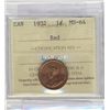 Image 1 : 1932 1¢ ICCS MS64RD. Sharp 95% red issue.