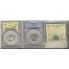 Image 1 : 1902 5¢ ICCS & 1938 10¢ PCGS AU58 along with 1938 10¢ PCGS MS62. Lot of 3 graded coins.
