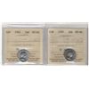 Image 1 : 1959 & 1962 10¢ ICCS MS66. Lot of 2 coins.