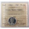 Image 1 : 1962 10¢ ICCS PL66 Ultra Heavy Cameo.