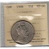 Image 1 : 1906 50¢ ICCS VF30.