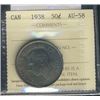 Image 1 : 1938 50¢ ICCS AU58.