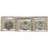 Image 1 : 1937 $1 MS60, 1938 & 1951 ICCS MS63. Lot of 3 coins.