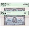 Image 1 : 1937 $5 BC-23b & BC-23c PCGS VF30. Lot of 2 notes.