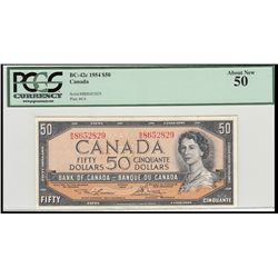 1954 $50 BC-42c #BH8652829 PCGS AU50.