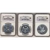 Image 1 : RCM 2008 $5 SML, 2009 & 2010 NGC MS69. Lot of 3 coins.