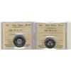 Image 1 : Test Token CH# TT-5,10 & TT-25.20 ICCS MS67. Lot of 2 coins.