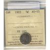 Image 1 : 1903 5¢ ICCS AU55.