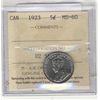 Image 1 : 1923 5¢ ICCS MS60.
