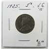 Image 1 : 1925 5¢ VG10. (PBA).