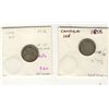 Image 1 : 1858 10¢ & 1934 strong VF to VF+. Lot of 2 pcs.