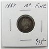 Image 1 : 1887 10¢ Fine. (PBA).