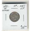 Image 1 : 1891 10¢ 22 Lvs Abt VF. (PBA).