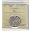 Image 1 : 1936 25¢ Dot ICCS F15.