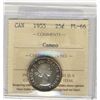 Image 1 : 1955 25¢ ICCS PL66 Cameo.