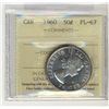 Image 1 : 1960 50¢ ICCS PL67. Lovely example.