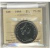 Image 1 : 1968 $1 DHL#2 ICCS PL66.
