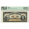 Image 1 : La Banque Nationale 1922 $10 CH-510-22-04S PCGS CH UNC64PPQ.  Hole Punched Specimen example.