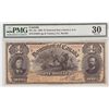 Image 1 : 1898 $1 DC-13c #016381 PMG VF30.