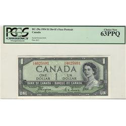 1954 $1 BC-29a #AA4625891 PCGS CH UNC63PPQ.