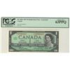 Image 1 : 1967 $1 BC-45bA #*NO0088427 PCGS CH UNC63PPQ.