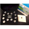 Image 1 : RCM Lot, includes 2010 Vancouver 2010 Sterling Silver 25$ Coin Set of Olympic Games.  Comes in origi